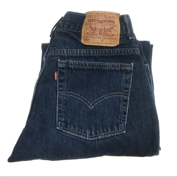 LAST CALL Vintage Levi’s 577 Capri Crop Jeans - Picture 1 of 14